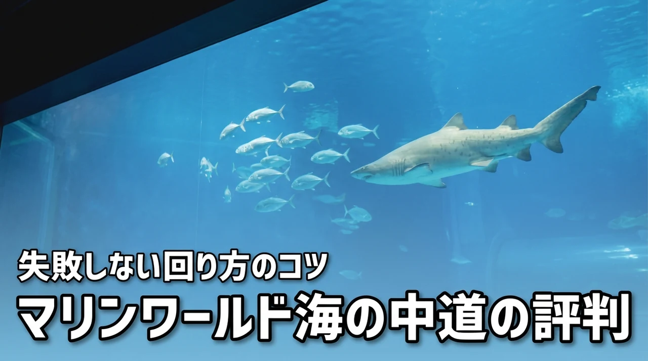 マリンワールド海の中道の評判は悪い？口コミから判明した失敗しない回り方のコツ