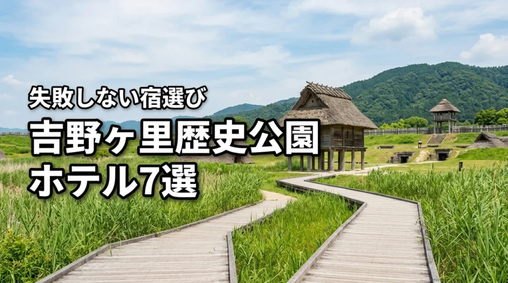 吉野ヶ里歴史公園の観光でホテル選びに迷ったら？失敗しないおすすめホテル7選