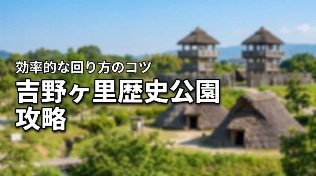 吉野ヶ里歴史公園は広すぎて疲れる？実際の口コミ・評判からわかった効率的な回り方