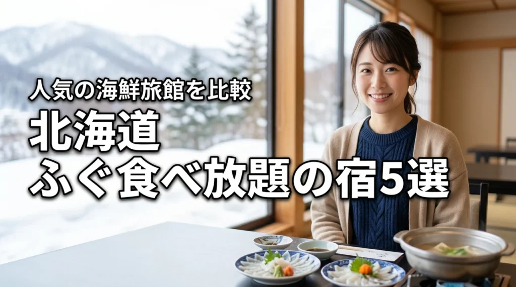 北海道でふぐの食べ放題がある旅館は？海鮮を満喫できるおすすめ宿5選を比較