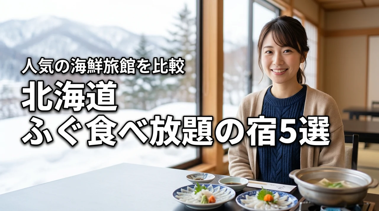 北海道でふぐの食べ放題がある旅館は？海鮮を満喫できるおすすめ宿5選を比較