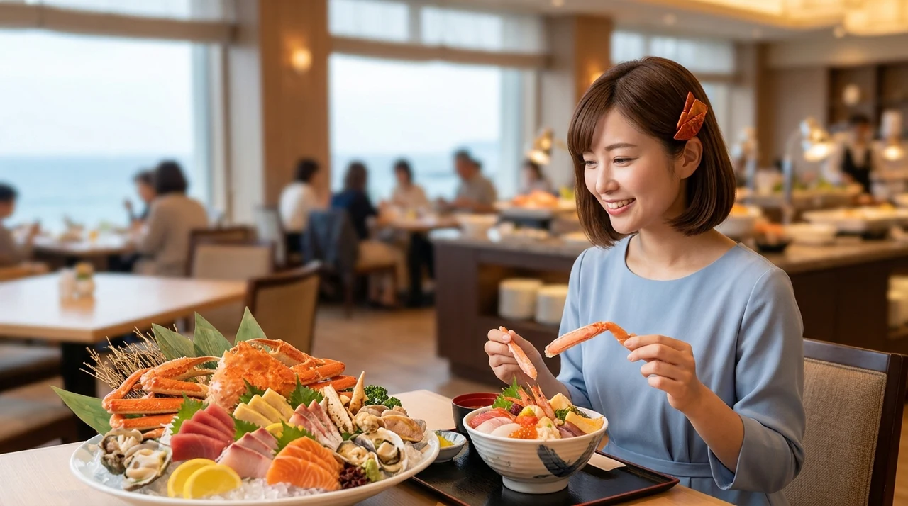 海鮮食べ放題付きホテルを選ぶメリット5つ