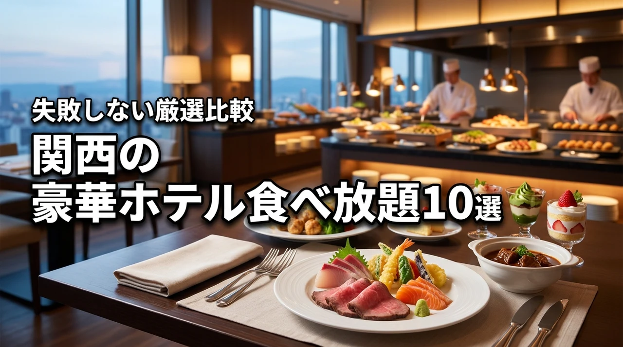 関西の豪華な食べ放題が楽しめるホテル決定版！失敗したくない人のための比較10選