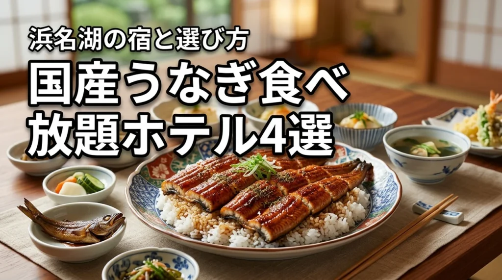 国産うなぎを食べ放題で楽しめるホテル4選！浜名湖の宿や失敗しない選び方