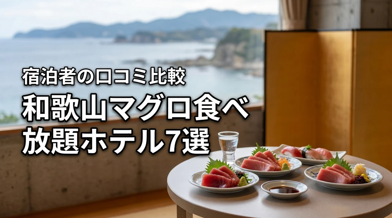 和歌山でマグロ食べ放題が人気のホテル7選！宿泊者の口コミを比較して紹介