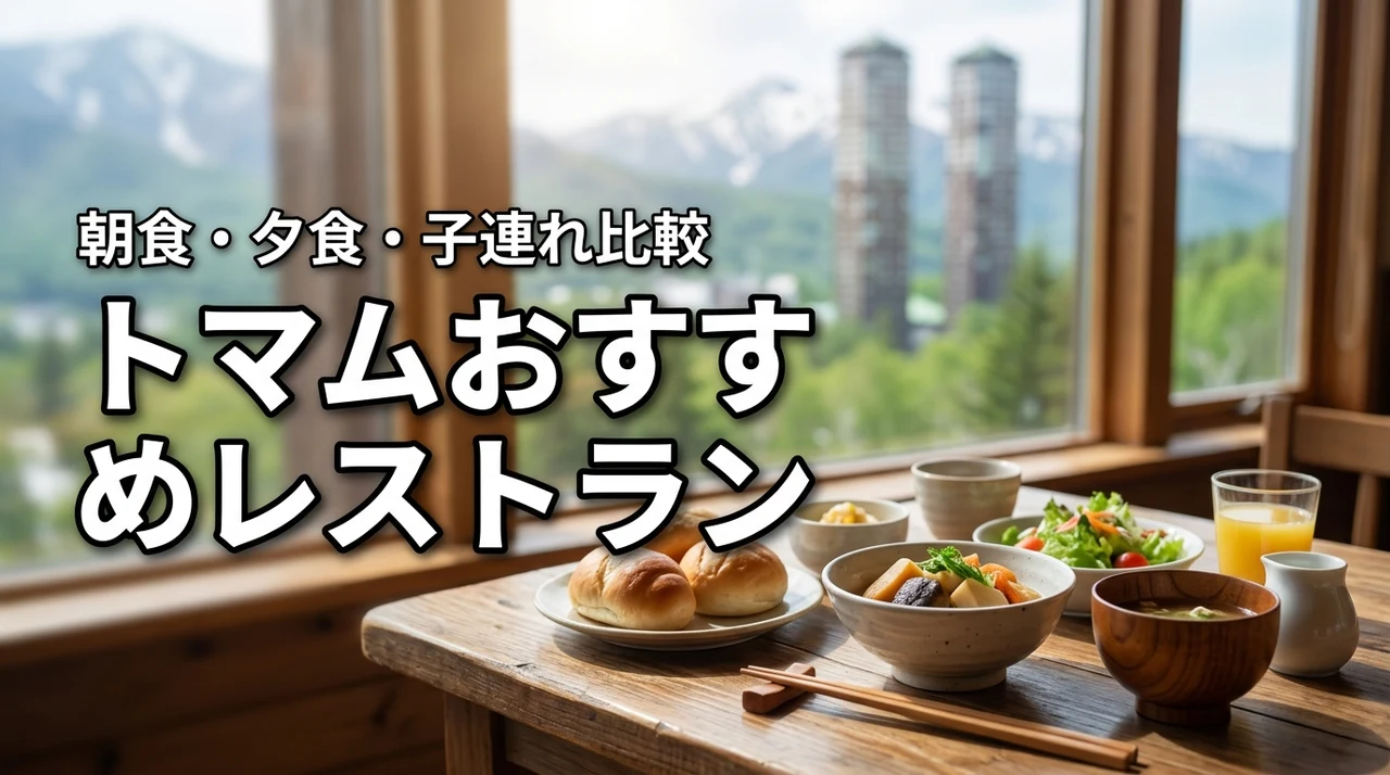 星野リゾートトマムのレストランおすすめは？朝食・夕食・子連れ向けを比較
